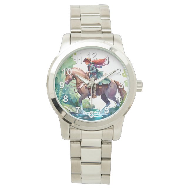 Montre Femme à cheval (devant)