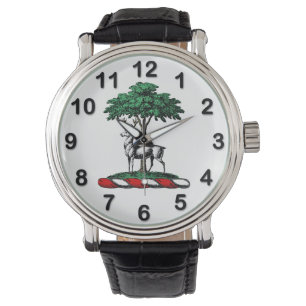 Montre Femme Art Déco au grand chapeau gants RL