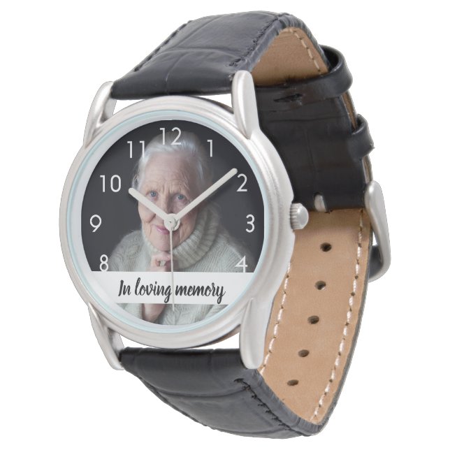Montre femme de la photo personnalisée (Incliné)