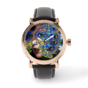 MONTRE FEMME ÉPHÉMÉRALE AVEC MAQUETTE FRACTALE