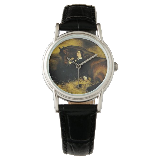 Montre Femme et Cheval (devant)