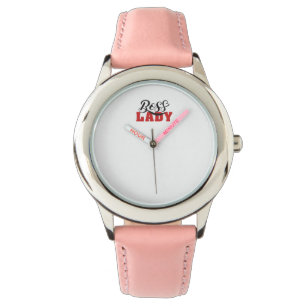 Montre Femme Patron - Conception de femme forte et confia