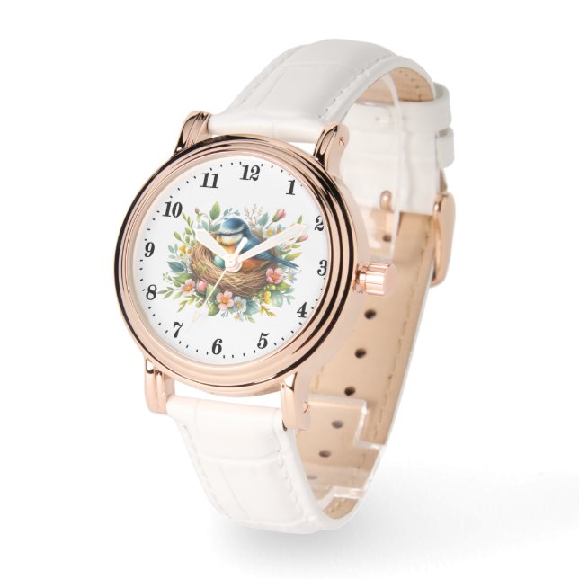 Montre Femmes amoureuses des oiseaux (Angle)