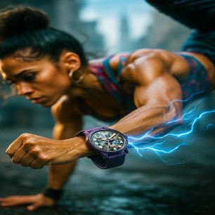 Montre Femmes en action de Breakdancer Silhouette de New 