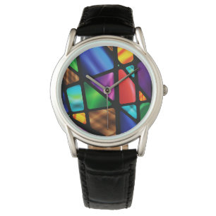 Montre Fenêtre en verre Abstrait