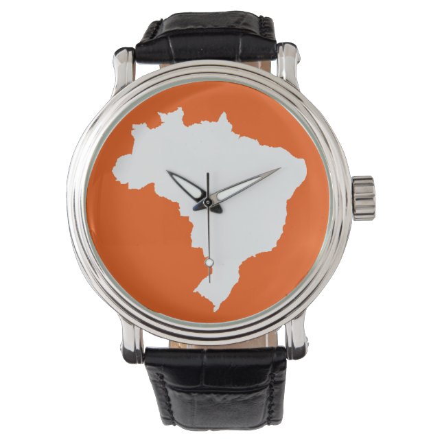 Montre Festival Orange Brésil (devant)