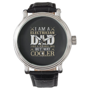 Montre Fête des pères Je Suis Un Électricien Papa