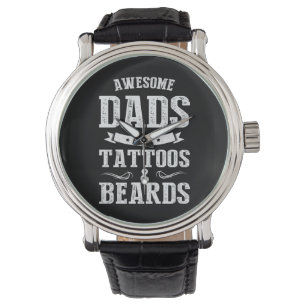 Montre Fête des pères Les Padas Géniaux Ont Des Tatouages