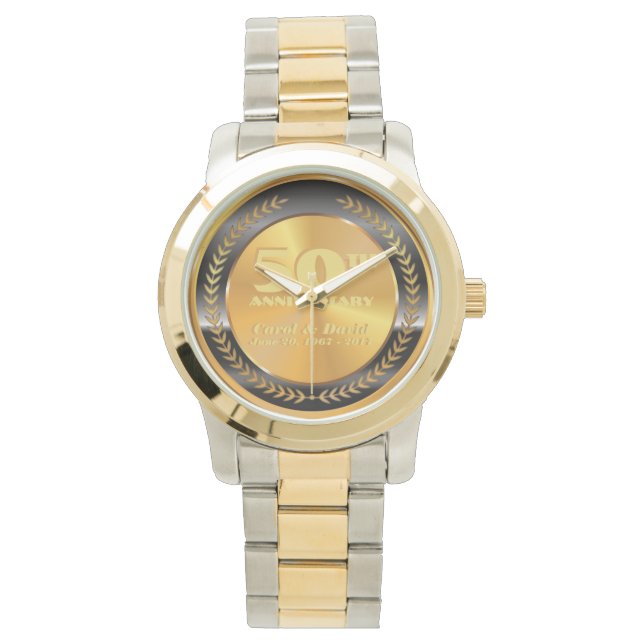 Montre Fête du 30e anniversaire. Personnalisable . (devant)