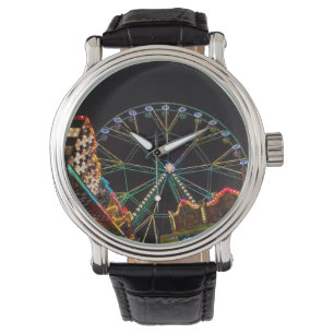 Montre Fête foraine la nuit