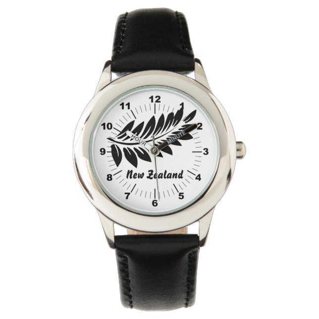 Montre Feuille de fougère (devant)