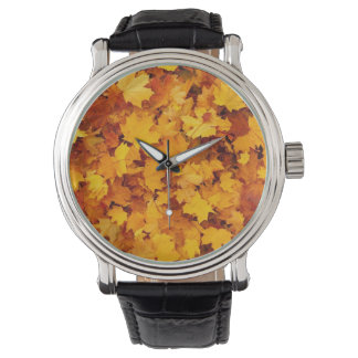 Montre Feuilles automnales