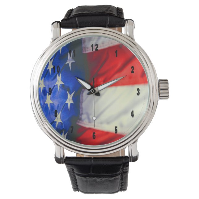 Montre Fier d'être un Américain (devant)