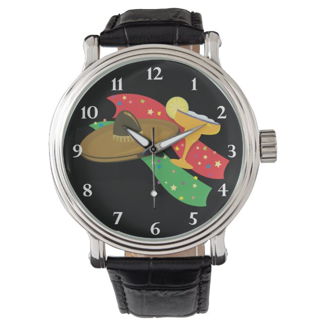 Montre Fiesta Sombrero et Margarita (devant)