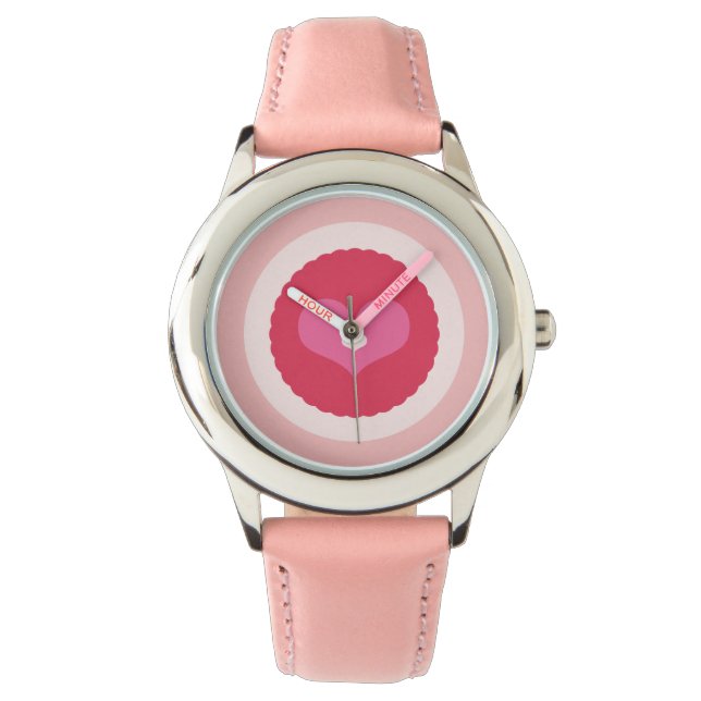 Montre Fille à saint Jacques Amour Coeur doux Fille Valen (devant)