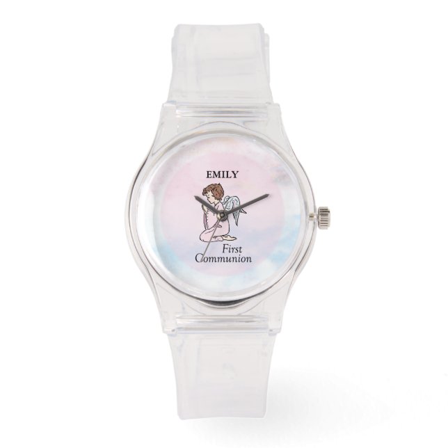 Montre Fille, Ange de la première communion (Recto)