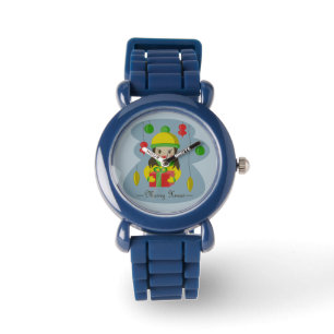 Montre Fille avec boîte cadeau de Noël