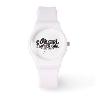 Montre Fille de vache Flower Girl