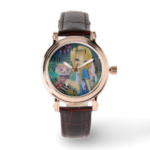 Montre Fille Mignonne Conte de Fée Alice au Pays d