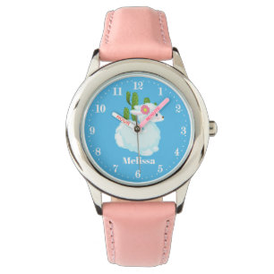 Montre filles llama ajouter nom