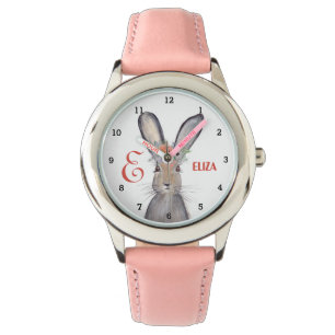 Montre Filles mignonnes Lapin Rose Lapin Lapin Animal Enf