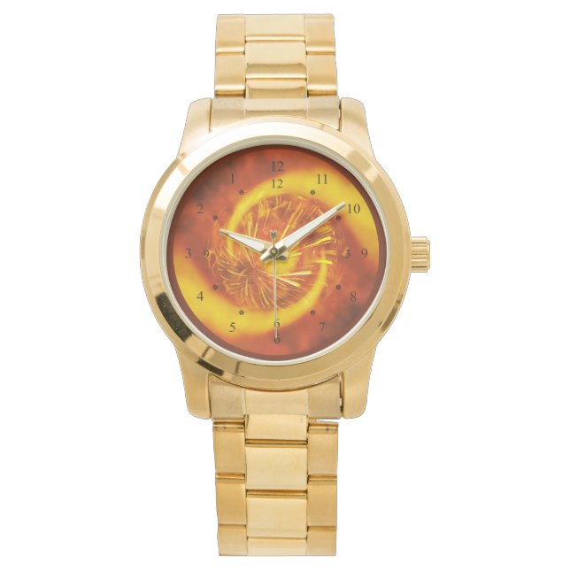 Montre Fire Diamond V2~Time Machine Watch~Design unique~ (devant)