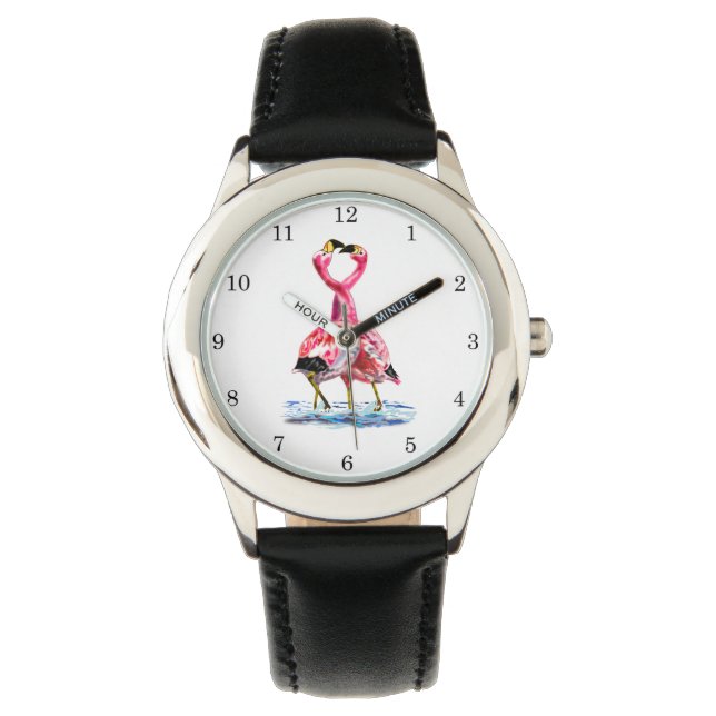 Montre Flamant rose Tango (devant)