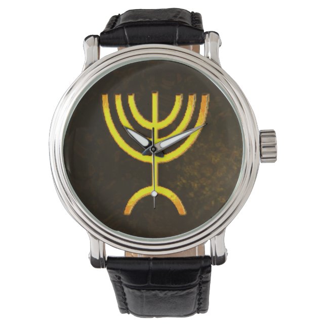 Montre Flamme de Menorah (devant)