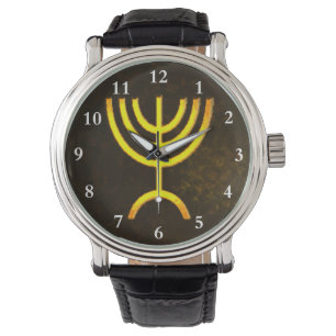 Montre Flamme de Menorah