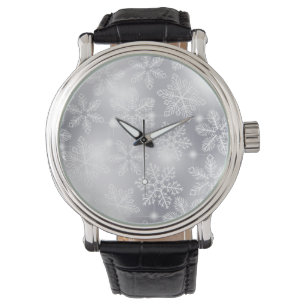 Montre Flammes de neige et lumières
