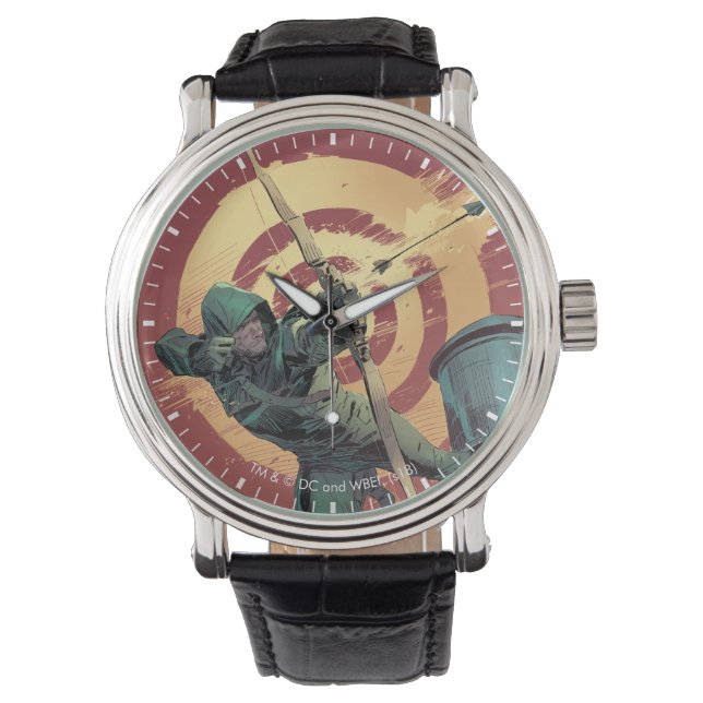 Montre Flèche | Flèche verte Du Toit (devant)