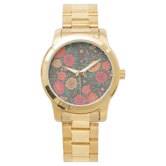 Montre fleur (devant)