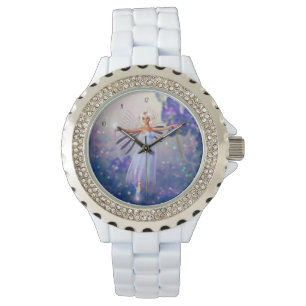 Montre Fleur bleue