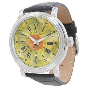 Montre Fleur de 24 heures