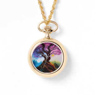 Montre Fleur de cerisiers Arbre de vie