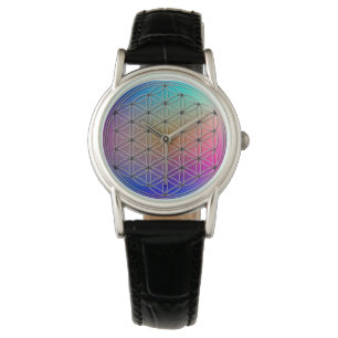 Montre Fleur de la vie Blume des Lebens Romantique
