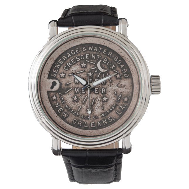 Montre Fleur De Lid Horloge (devant)