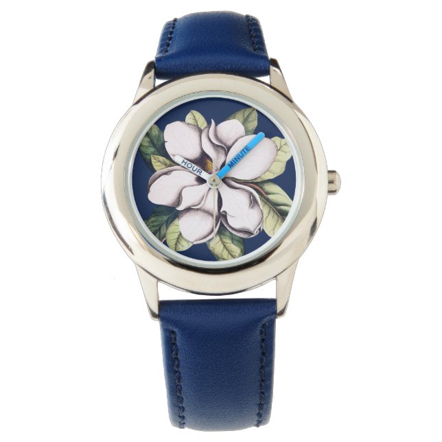 Montre Fleur de Magnolia (devant)