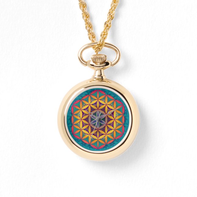 Montre Fleur de vie Mandala (Recto)