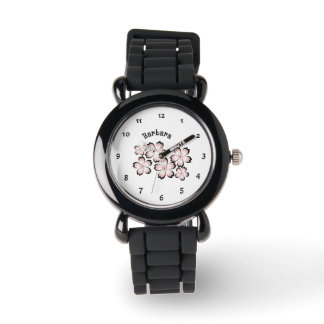 Montre Fleur florale