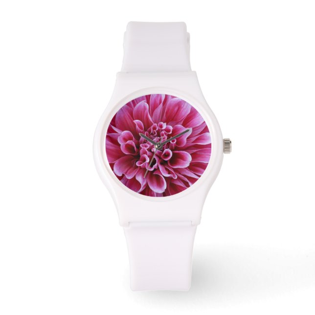 Montre Fleur rose (Recto)