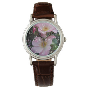 Montre Fleur Rose rose Fleur florale Photo Fête des mères
