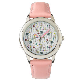 Montre Fleur Sauvage Vibrante
