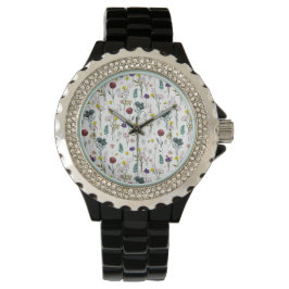 Montre Fleur Sauvage Vibrante