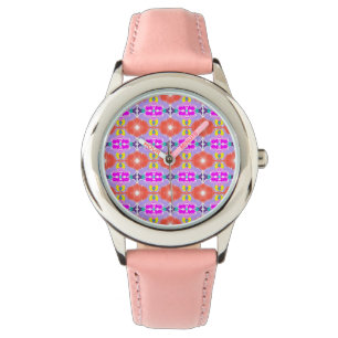 Montre Fleur Solaire Kaléidoscope
