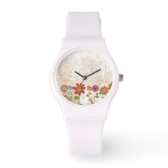 Montre Fleurs (Recto)