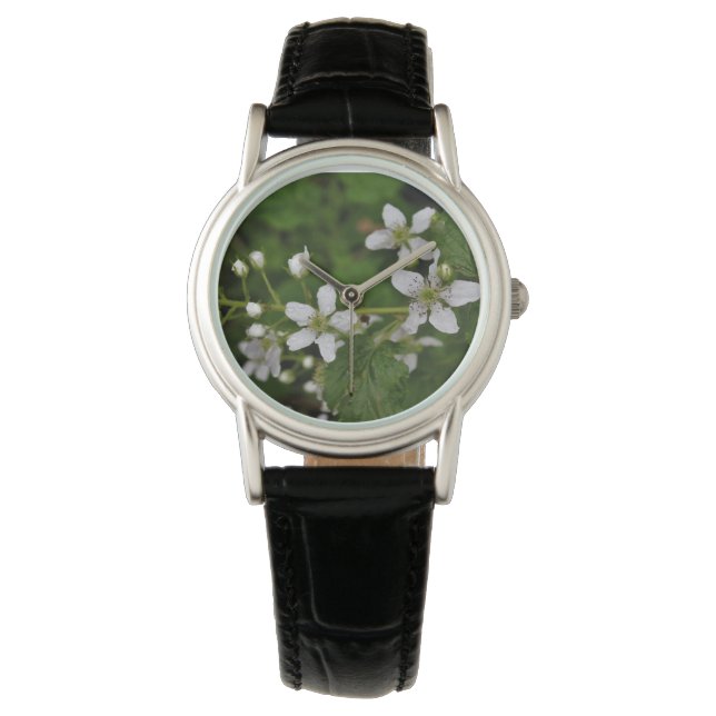 Montre Fleurs de Blackberry (devant)
