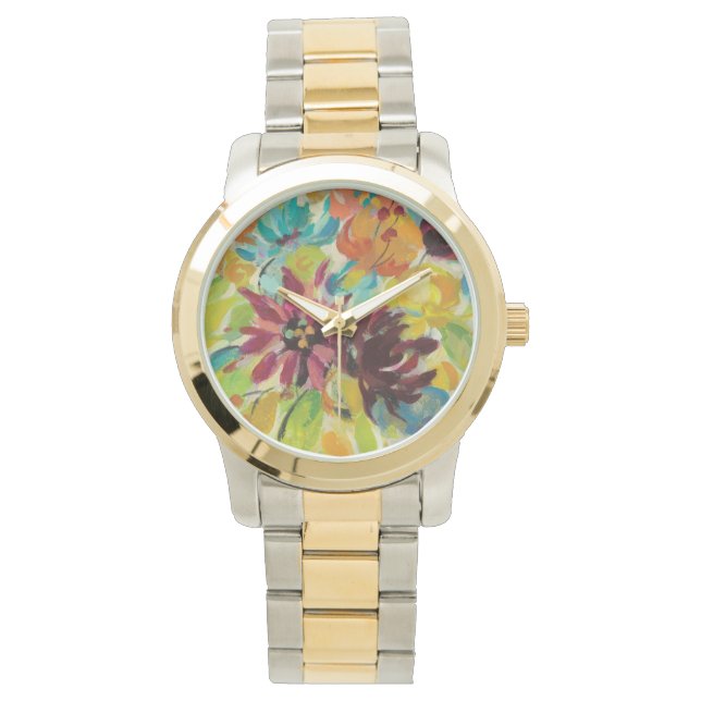 Montre Fleurs de joie d'automne (devant)