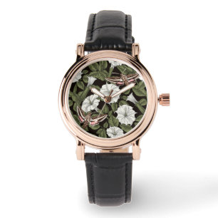 Montre Fleurs de lune et sphinx Mois