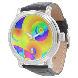 Montre Fleurs de soleil Abstraites